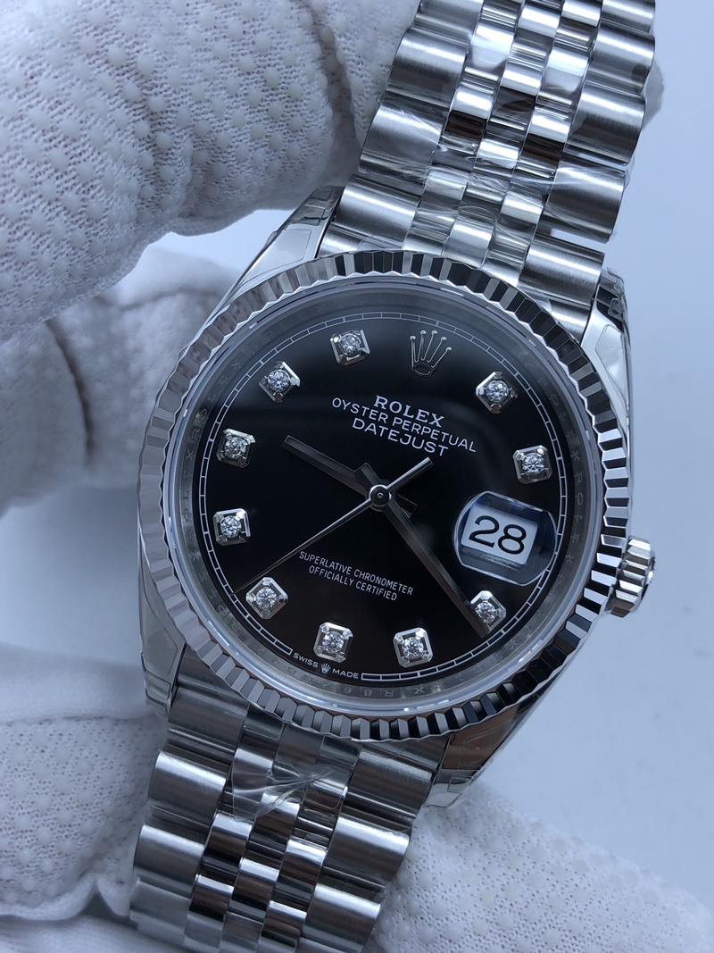 (준비완료/특급배송)NO.548/VS공장 롤렉스 데이저스트 36MM 블랙검텐포