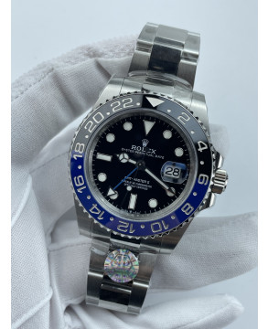 (준비완료/특급배송)NO.3456/롤렉스 배트걸 지엠티마스터2 126710BLNR QP공장